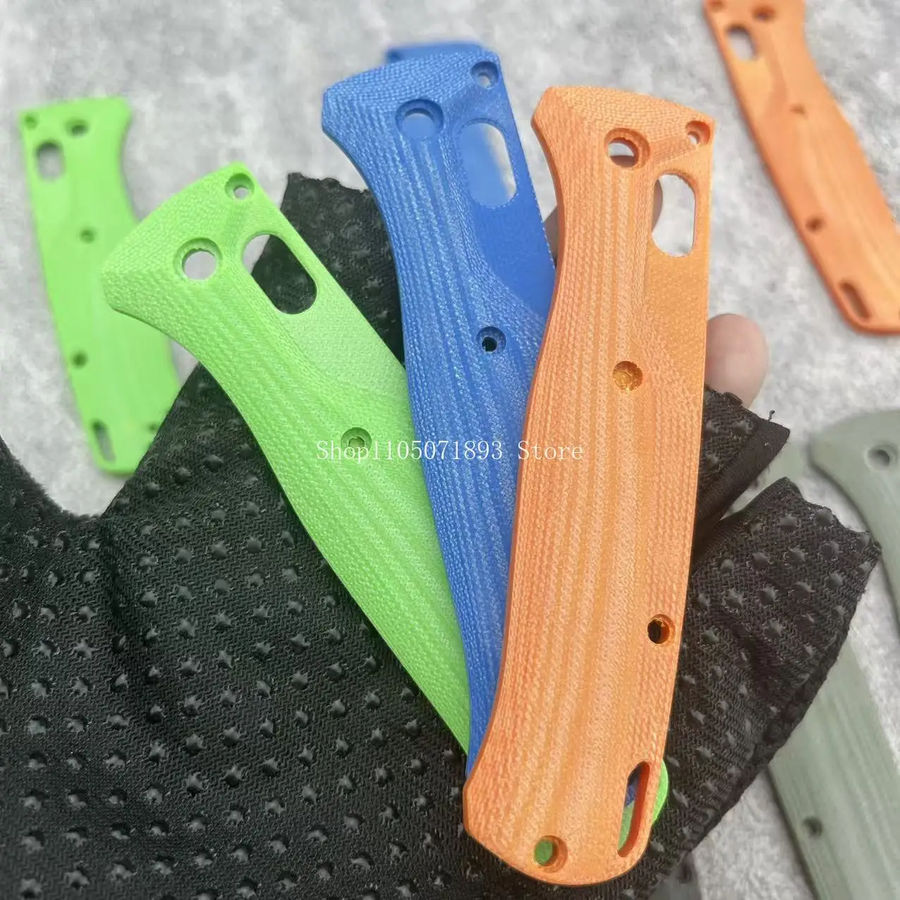 DIY Handmade Knife Handle Making Material 9 Colors 1 Pair G10 Material Knife Handle Scales BM 535 Knife Making Accessories Part
