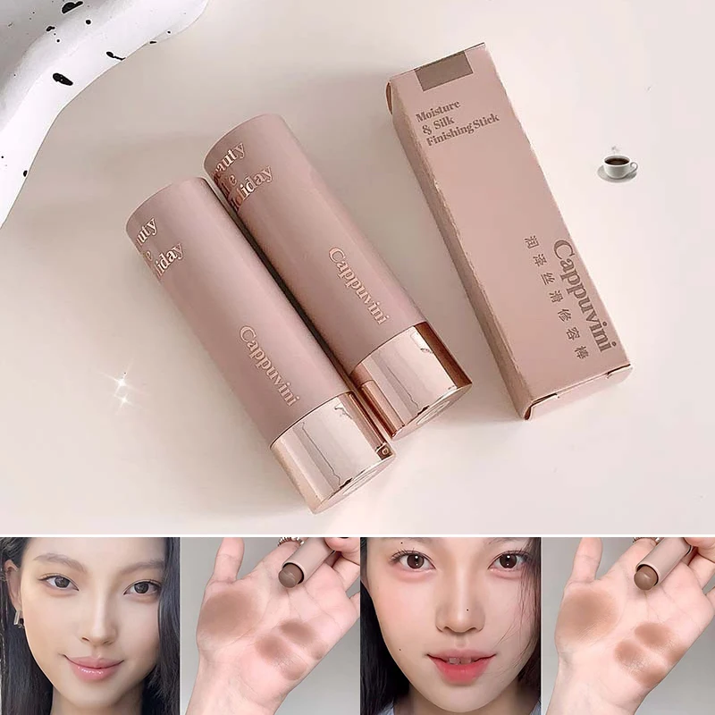 카푸비니 보습 매트 컨실러 컨투어 스틱 부드럽고 지속적인 3D 코 섀도우 방수 얼굴 하이라이트 메이크업