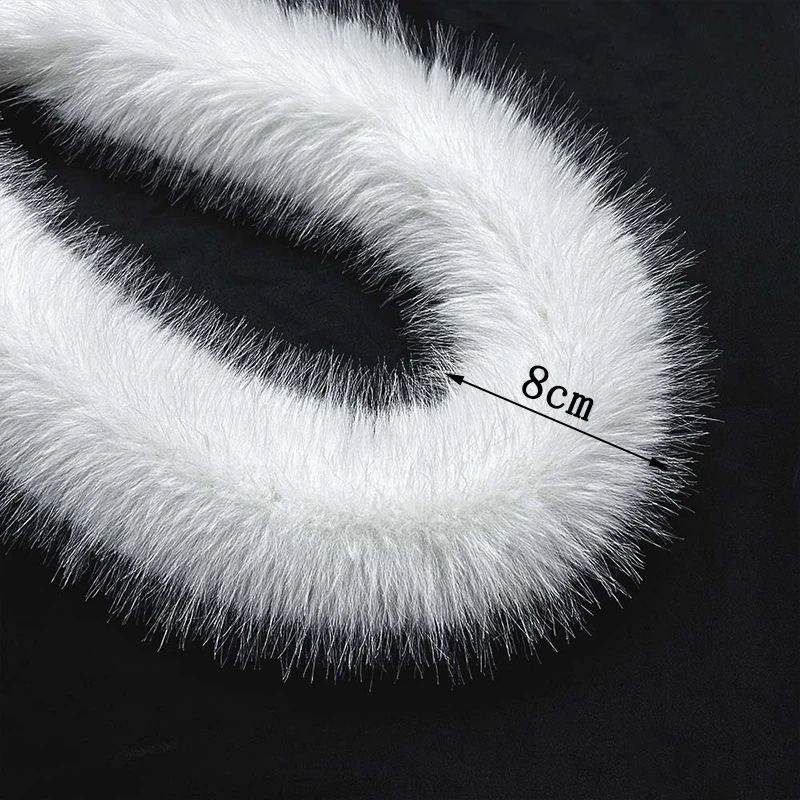 1M Faux Fur Ribbon Tapes DIY Apparel Sewing Fluffy Trim Trimming
