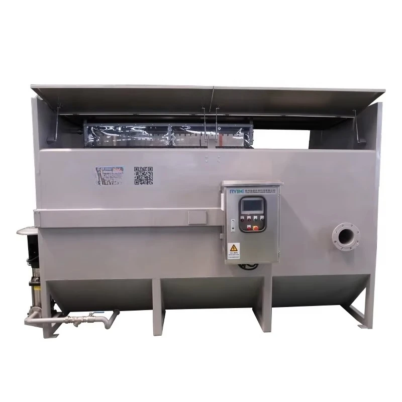 Micro Filter Koi Fish Farm RAS Water Filtration Aquiculture Pond Sludge Removal Rotary Drum Screen