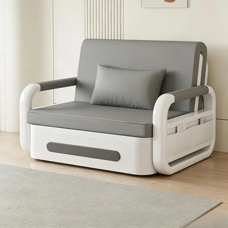 2025 New Folding Sofa Bed Dual Purpose Retractable Double Sofa Convertible to Single Bed for Living Room Balcony Small