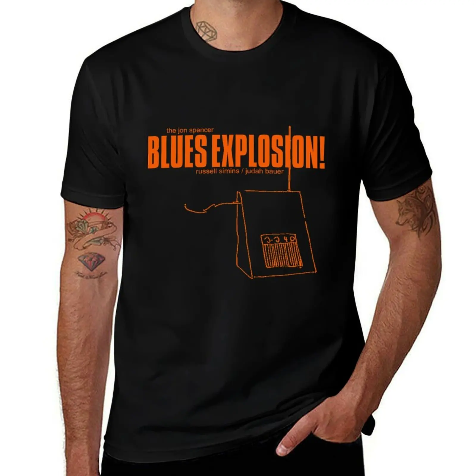 

JSBX Blues Explosion Shirt T-Shirt T-Shirt basketball graphic tees anime tshirt funny gifts luxury designer tshirts for men