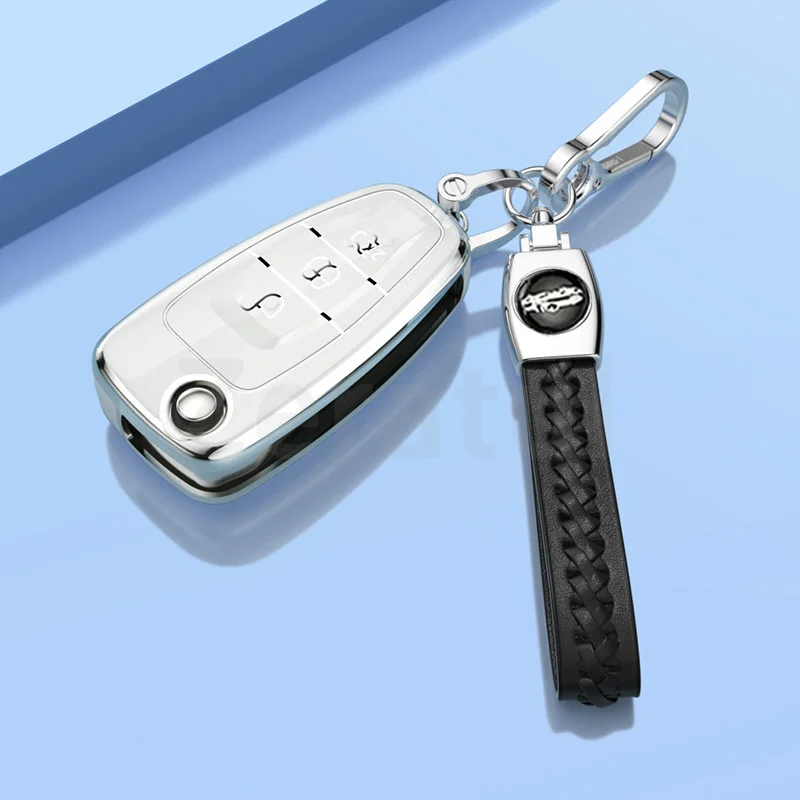 Auto Keyless 3 Buttons Car Remote Key Fob Case Cover for Ford C-Max S-Max Mondeo Transit Tourneo Custom Ranger Focus MK3 Galaxy