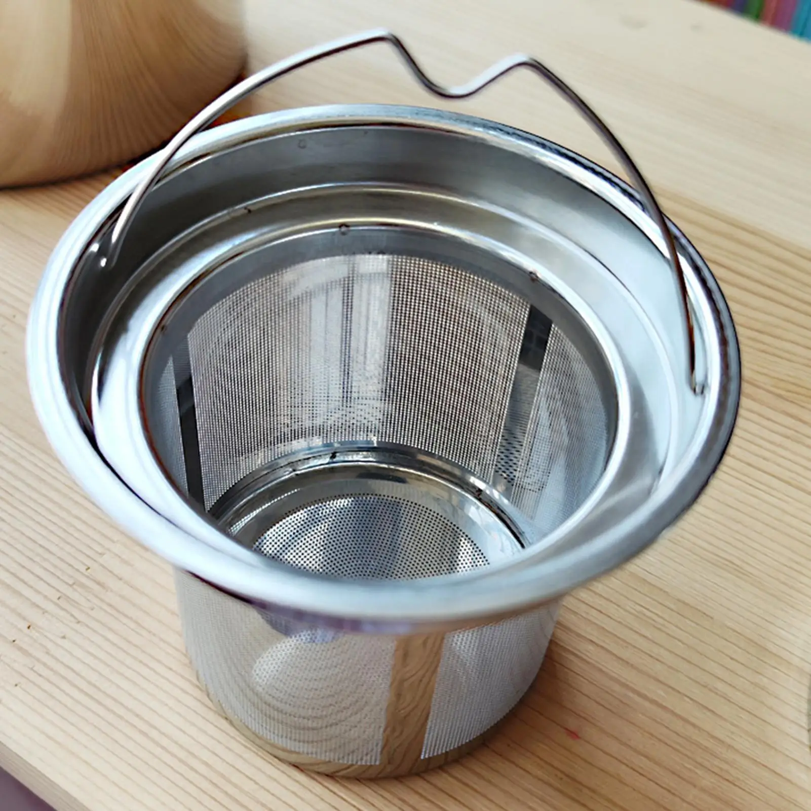 

Stainless Steel Teapot 1.3L Metal Boiling Teapot With Handle And Infuser Household Stove Kettle For Travel Kitchen Home
