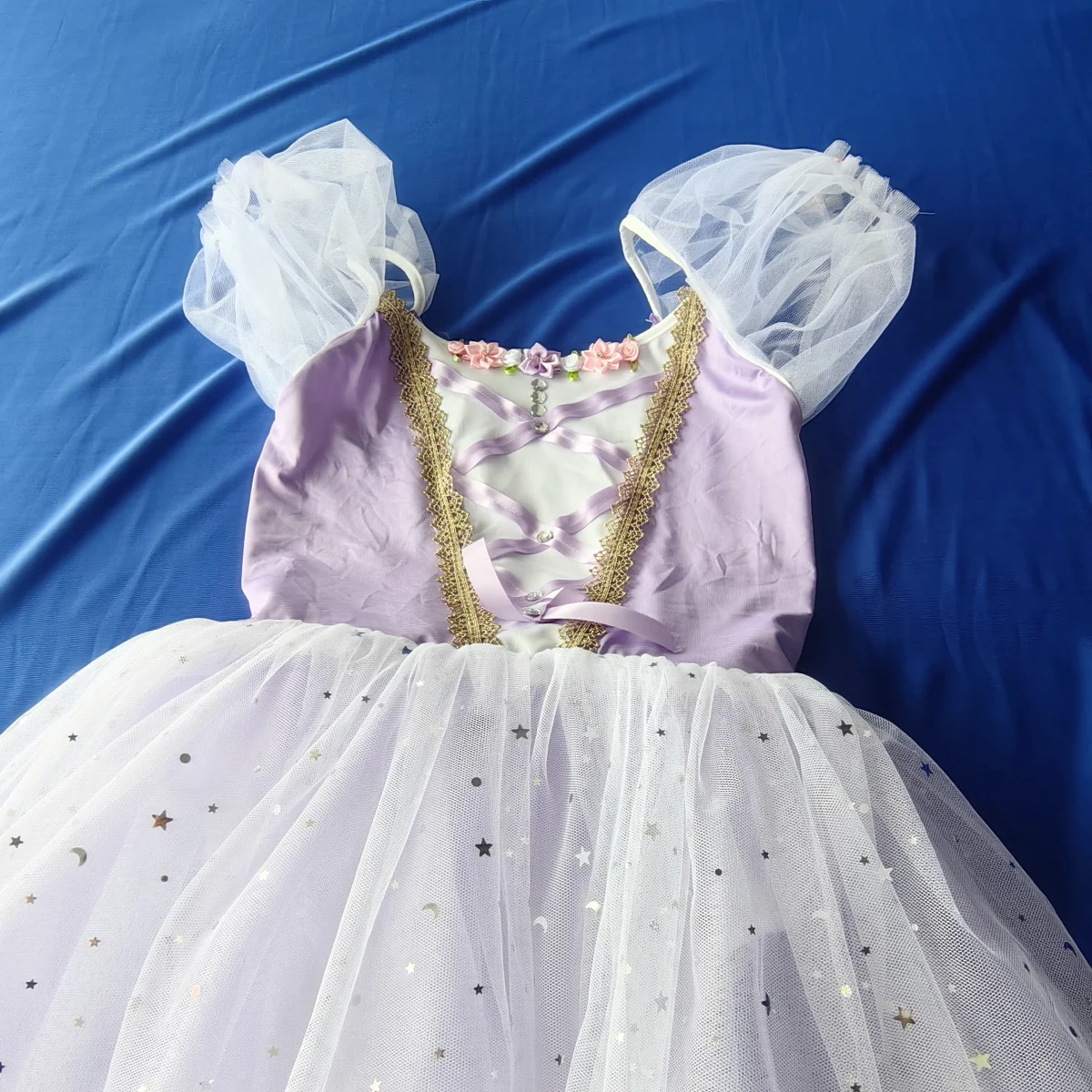 Ballett kleid für Kinder Giselle profession elle Wettbewerb Tanz lila Puffrock langes Kleid Erwachsenen Ballett Kostüm