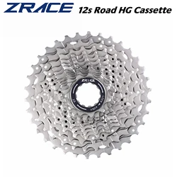 ZRACE 2024 NEW 12S HG Cassette 12 Speed Road Bike Cassette, 11-30T, 11-32T, 11-34T