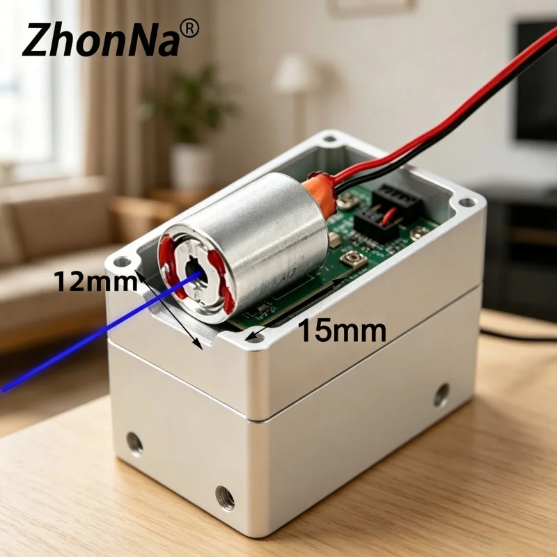 

Red 660nm 100mW Single Point Laser Module Lawn & Stage Lights Outdoor Dot Laser Light with Drive Board for Lighting Installation