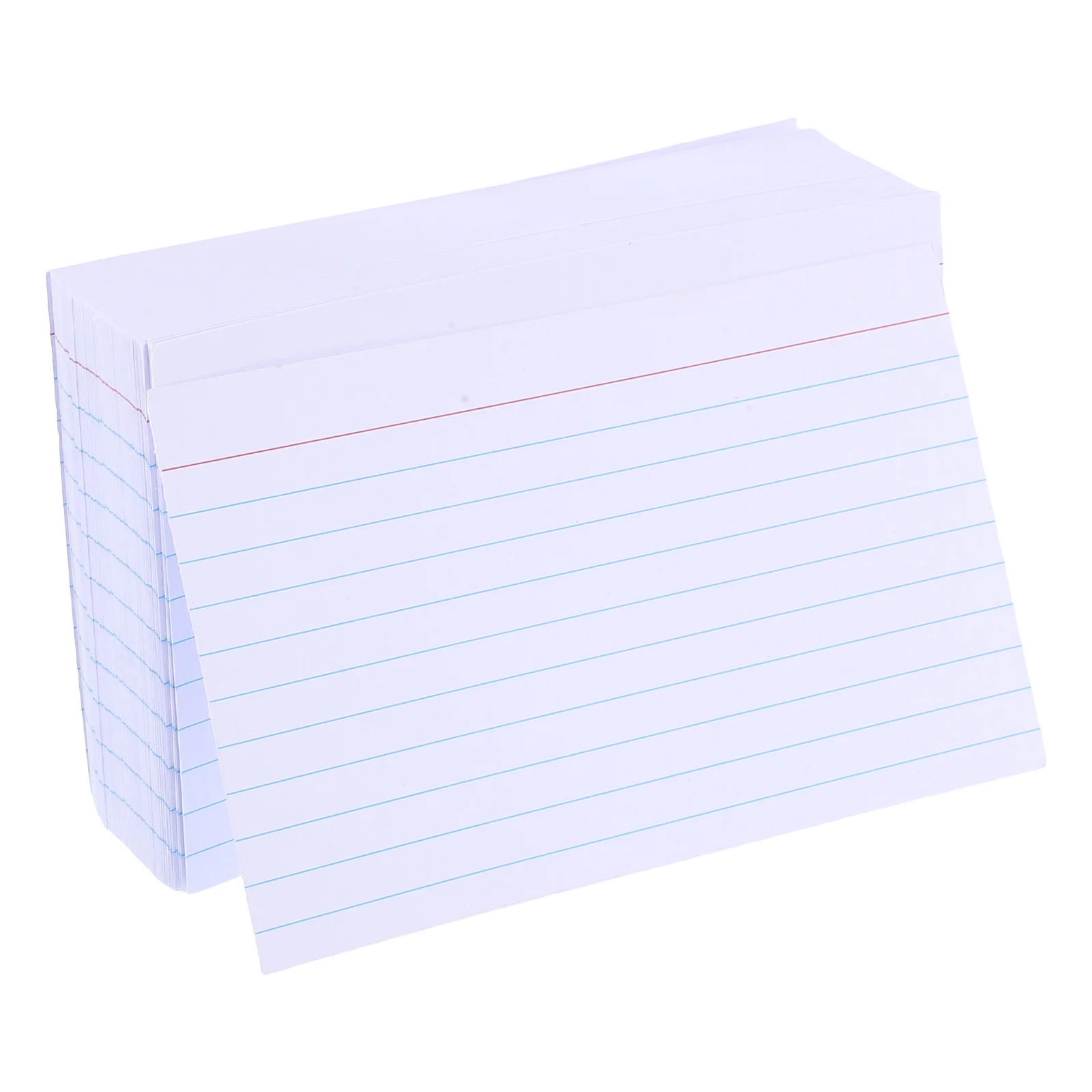 

200Pcs Portable Ruled Index Cards American Style Student Study Notepaper for Vocabulary Memorizing Note Taking Planning Office