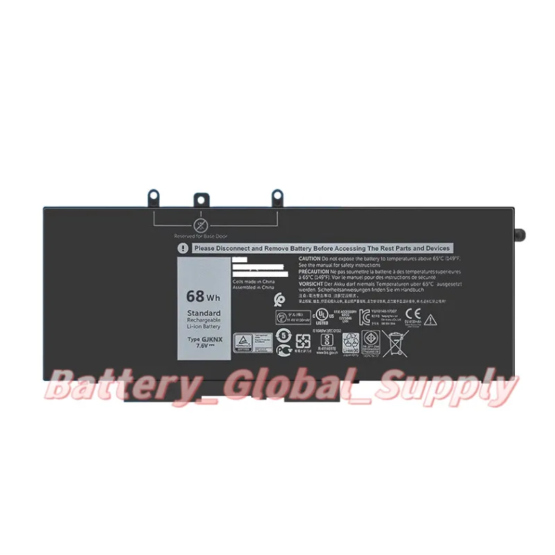 

Battery for 3520 3530 GJKNX 68WH 4-cell laptop 7.6v 8948mah new
