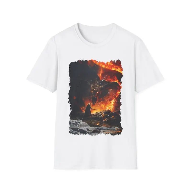 Unisex Movie Shirt Balrog  Softstyle Tshirt