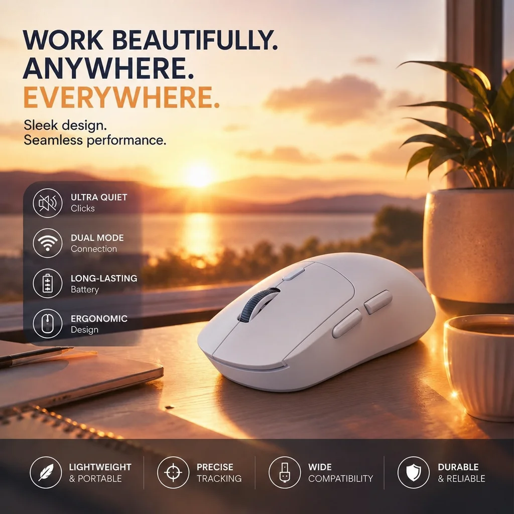 Mouse office Esports Game mute Bluetooth Mouse Mode Connection Macro Bluetooth Mouse For Gaming Rechargeable lightweight A littl