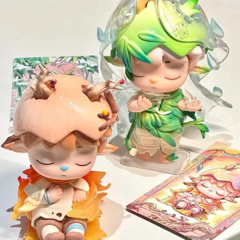 

Genuine MIMI Natural Poetry Series Blind Box Trendy Chinese Style Collectible Figure Adorable Doll Toy Birthday Gift Ornament