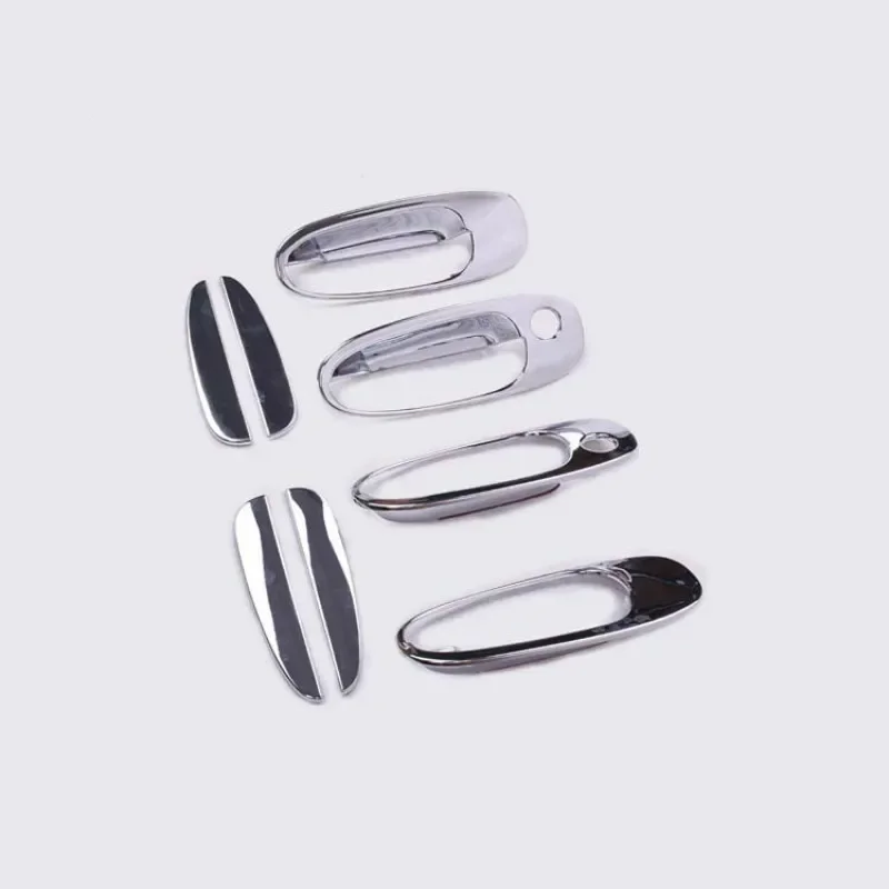 FUNDUOO For Chevrolet Chevy Prizm 1993 1994 1995 1996 1997 New Chrome Car Door Handle Cover Trim Sticker overlays