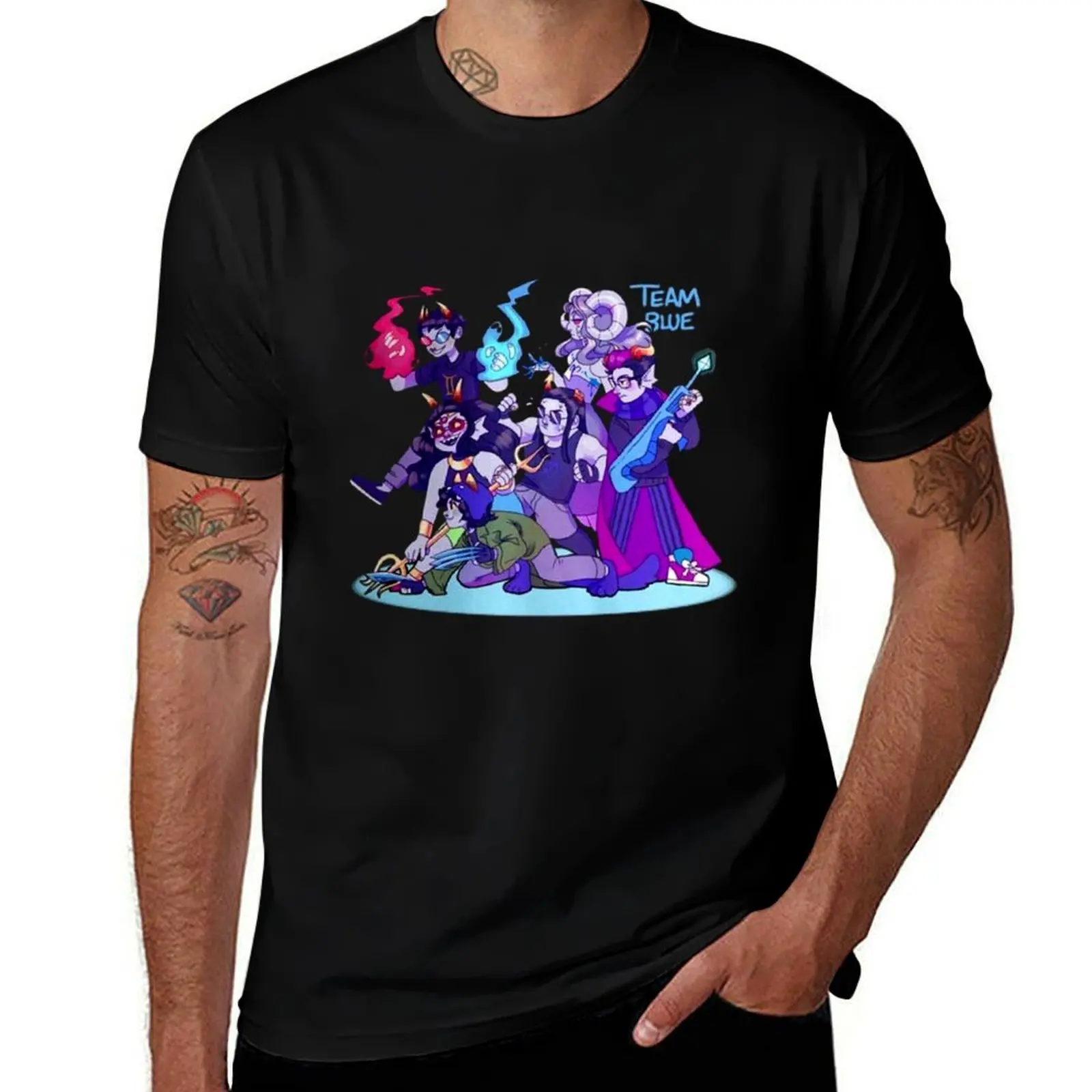 

Homestuck Fitted V-Neck T-Shirt anime tshirt mens graphic t shirts T-Shirt