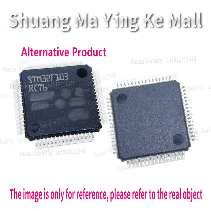 2PCS STM32F103 STM32F103RCT6 32F103RCT6 LQFP64 32-BIT MCU With 256 to 512KB Flash IC CHIP New Original