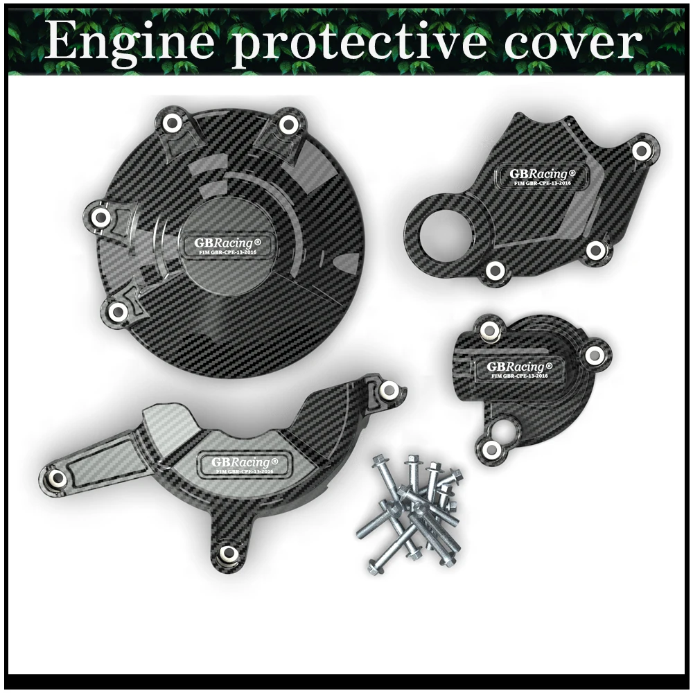 Motorcycles Engine protective cover for Ducati 848 2008-2013 carbon fiber printing