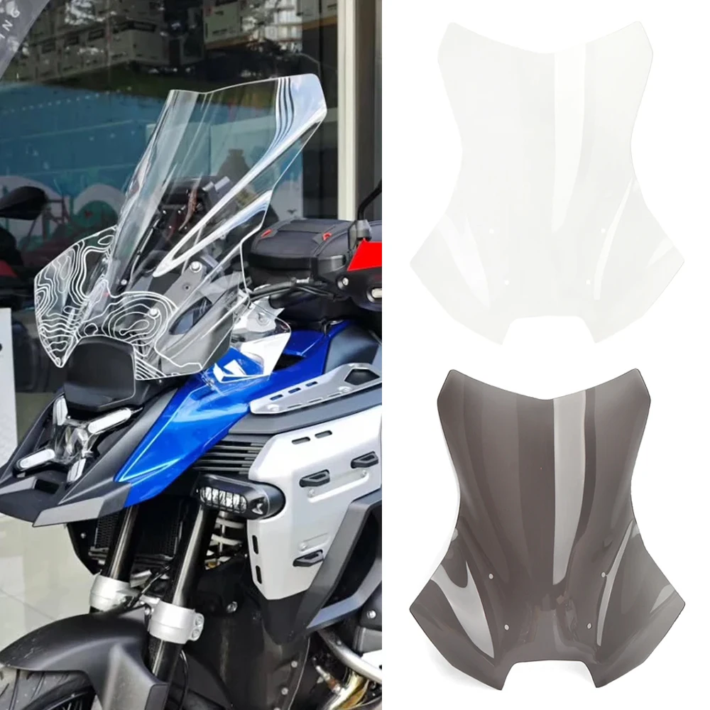 

For BMW R1300GS Expanded Windscreen GS1300 Windshield Wind Deflector Screen Fairing Motorcycle Accessories R1300 R 1300 GS 2023-