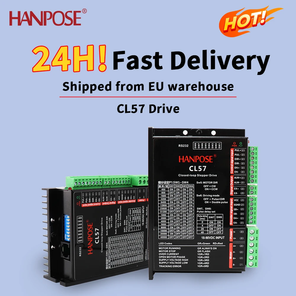Driver per controller CL57 18-90VDC per servomotore a passi NEMA17 23 CNC ibrido