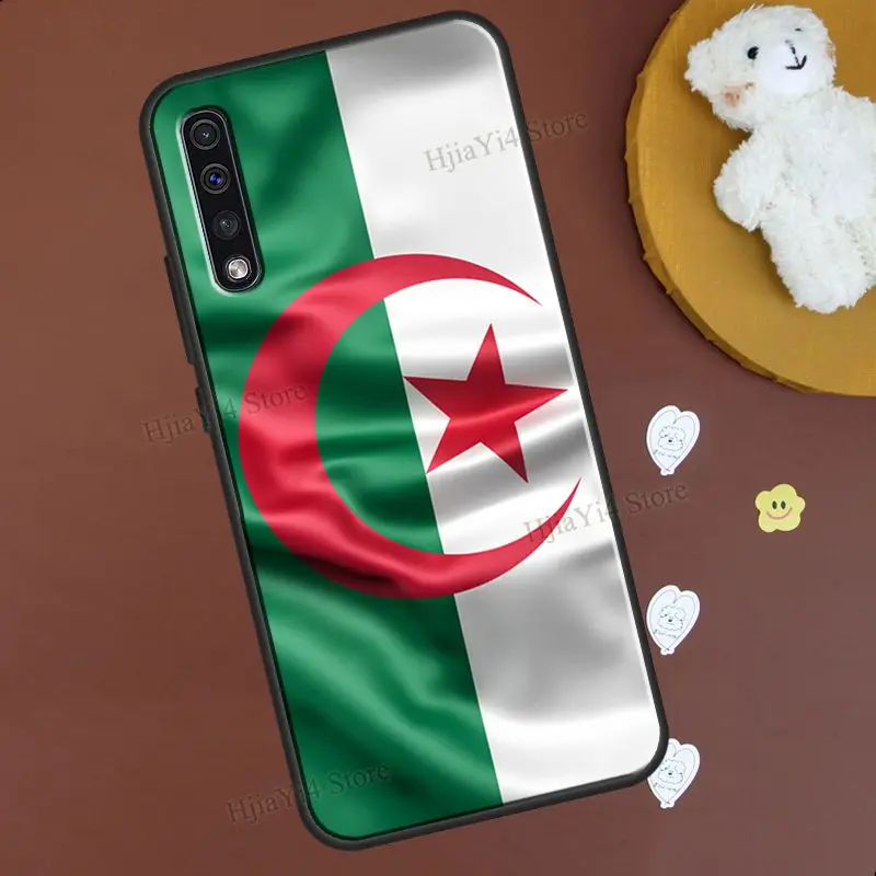 Flag of Algeria Phone Case For Samsung A12 A32 A52 A72 A50 A70 A51 A71 A11 A31 A02 A10 A20 A30 S A20e A21S