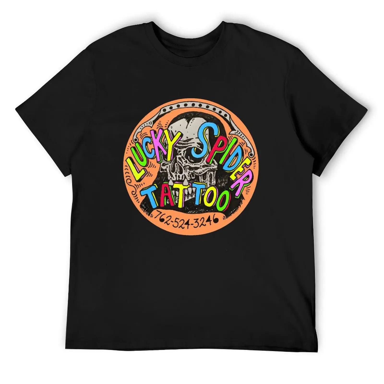 

Lucky Spider shop T-Shirt heavyweights quick-drying summer top sublime Men's cotton t-shirt