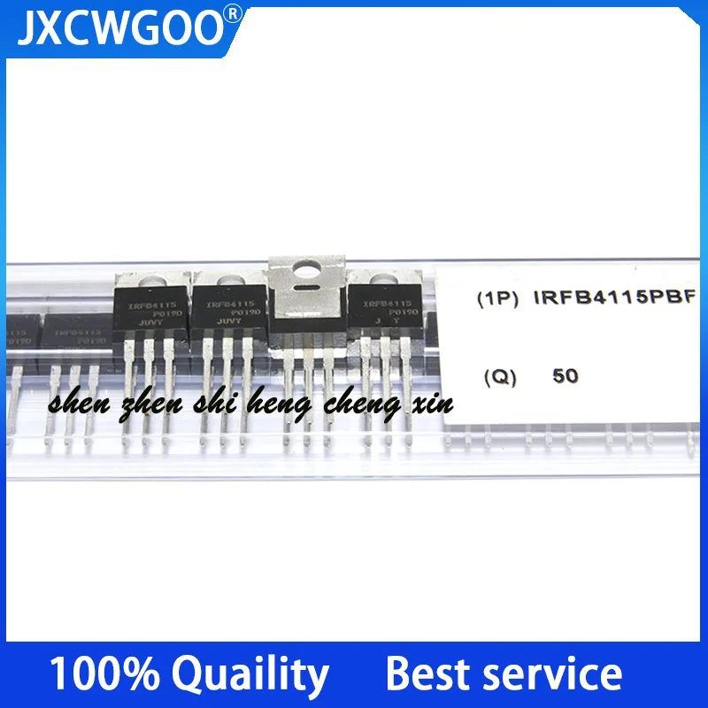 IRFB4115PBF IRFB4115 4115 TO220 N 채널, 150v104a MOSFET, 정품, 10-50 개
