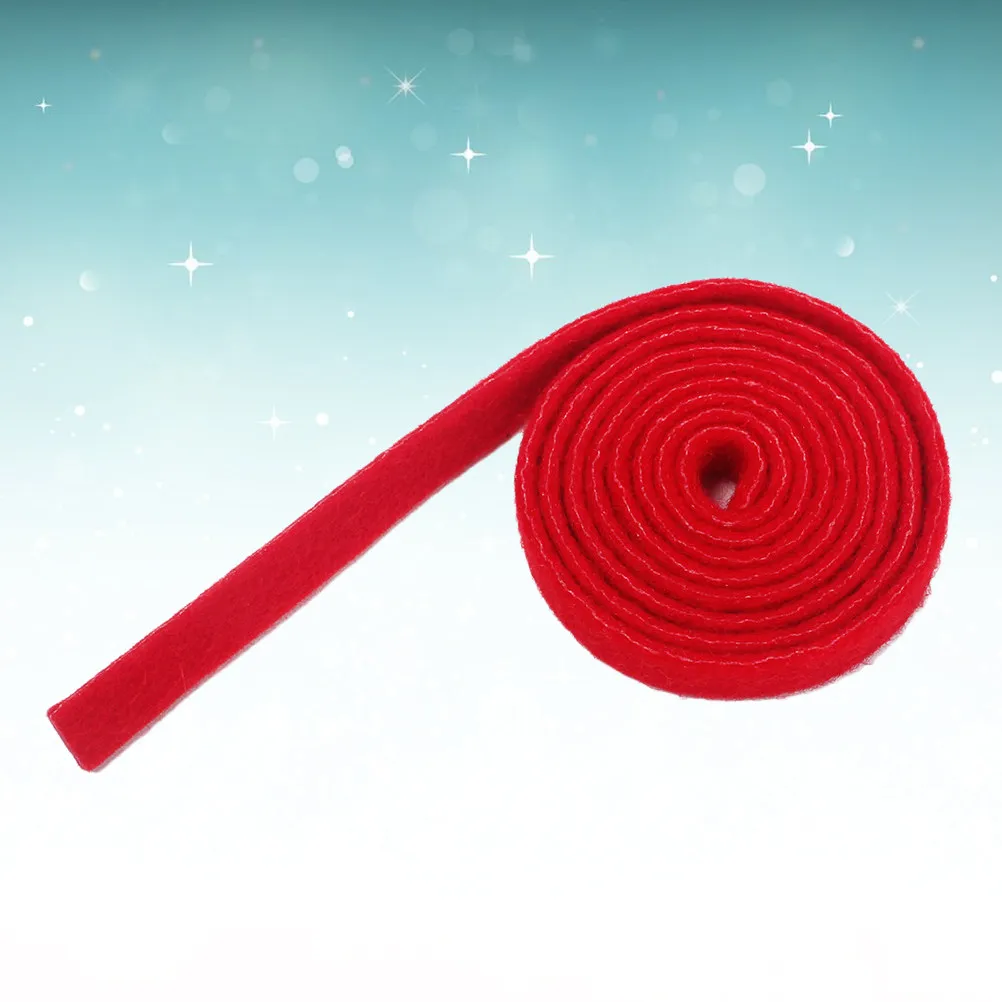 Professional Red Piano Tuning Felt Temperament Strip Tapered Mute Used for Muting Outside Strings Piano Tuning Accessories