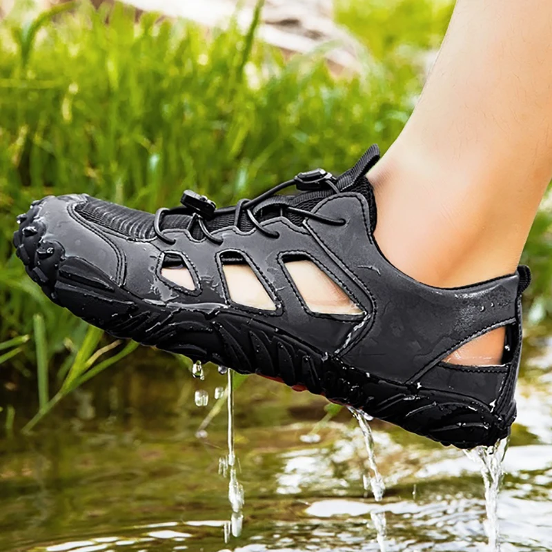 Men's Quick Dry Water Shoes Breathable Hiking Shoes Women Casual Outdoor Hiking Sandals Men Soft bottom comfort Outdoor Sneakers