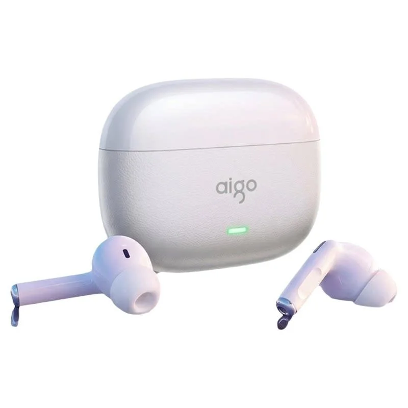 AIGO TQ18 Half In-Ear Wireless Bluetooth Earbuds with Long Battery Life for Music For Gifts