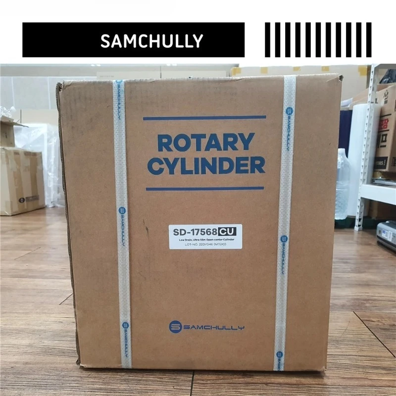 Hydraulic Cylinder, Manufactured in South Korea, Samchully SD-17568CU Pneumatic Hydraulic Rotary Cylinder