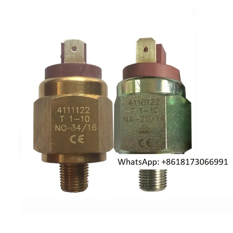 Micro adjustable gas-liquid oil pressure normally open and normally closed single pole double throw vacuum pressure switch  1PC