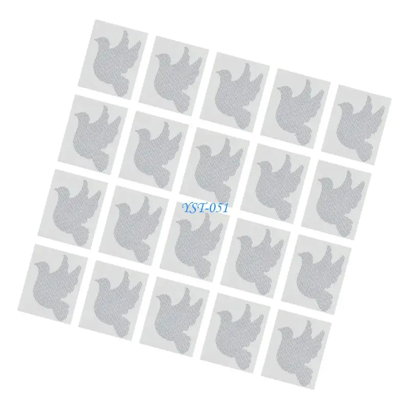 E15A 20-Count Screen Care Cover Set for Home Screen and Entry Screen Use