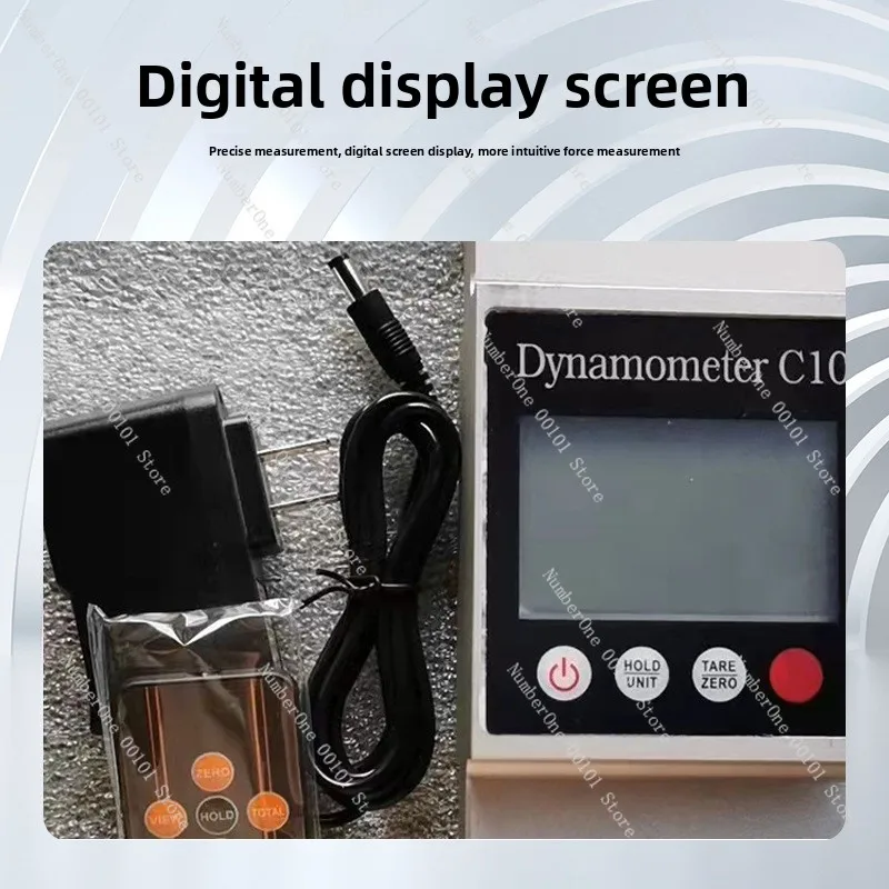 Wireless digital force gauge for marine and power applications - accurate handheld electronic pull force meter
