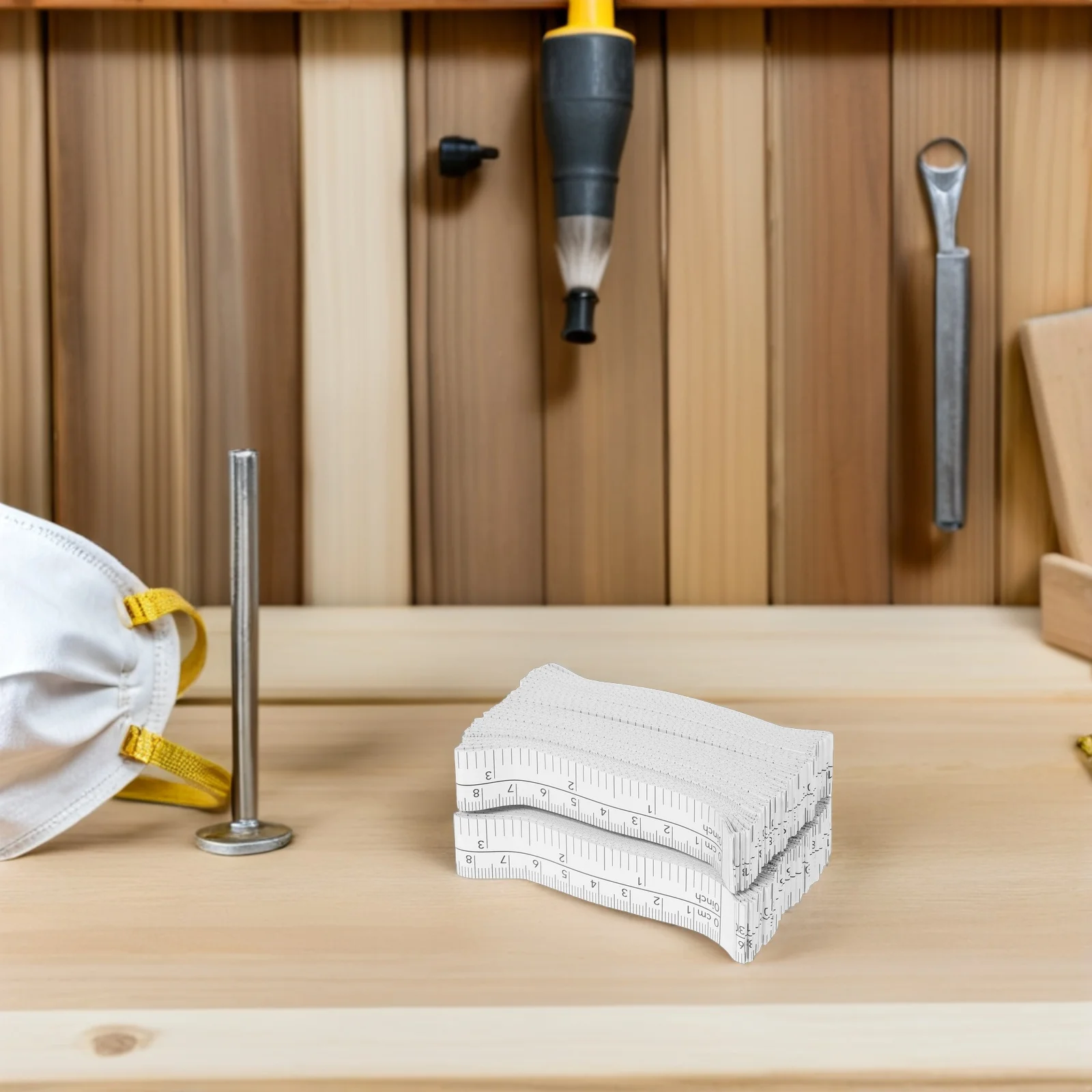 

100Pcs Dual Sided Paper Tape Measure 15m Clear Markings Accurate Body Measurement Tool Indoor Outdoor Use Measuring Ruler Tapes