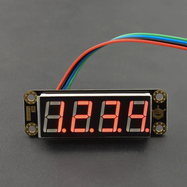 4-Bit Digital Tube Display Module Red Green