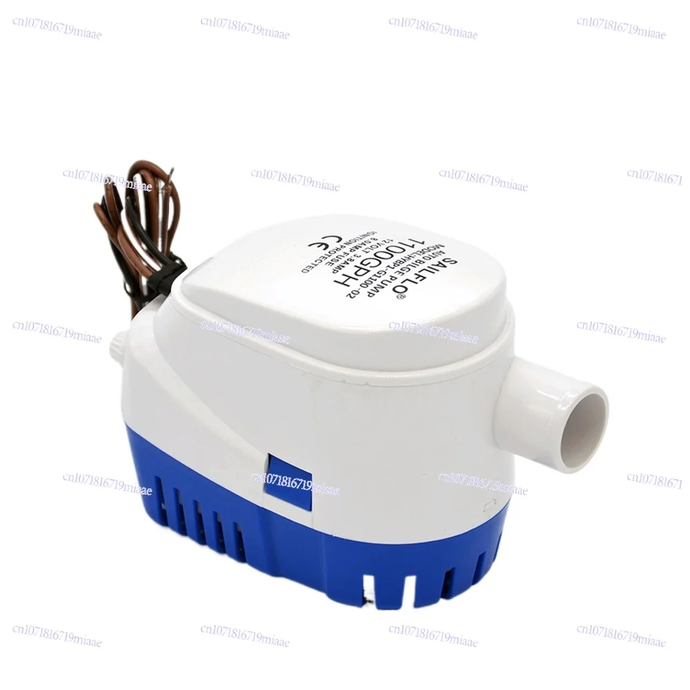 

Marine Automatic Bilge Pump 12V/24v 1100GPH Small Water Pump