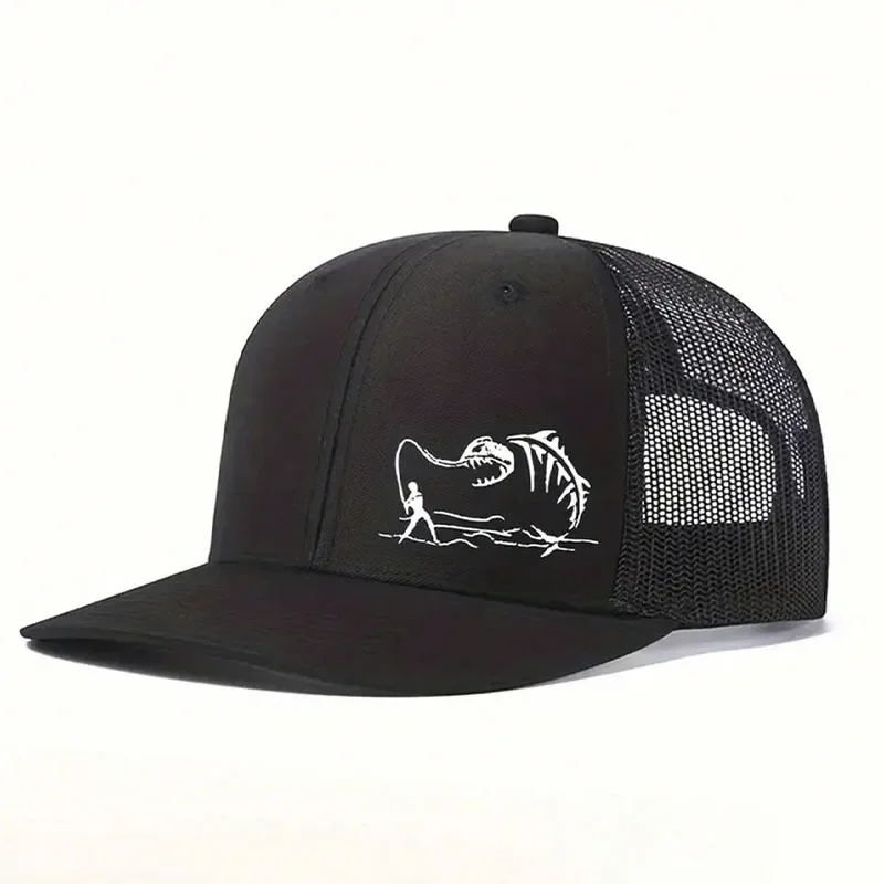 Neue Mode Richardson 122, Micro Gebogene Trucker Cap Angeln Gedruckt Sommer Mesh Atmungsaktive Baseball Caps Outdoor Gorras Hombre – Detail 3