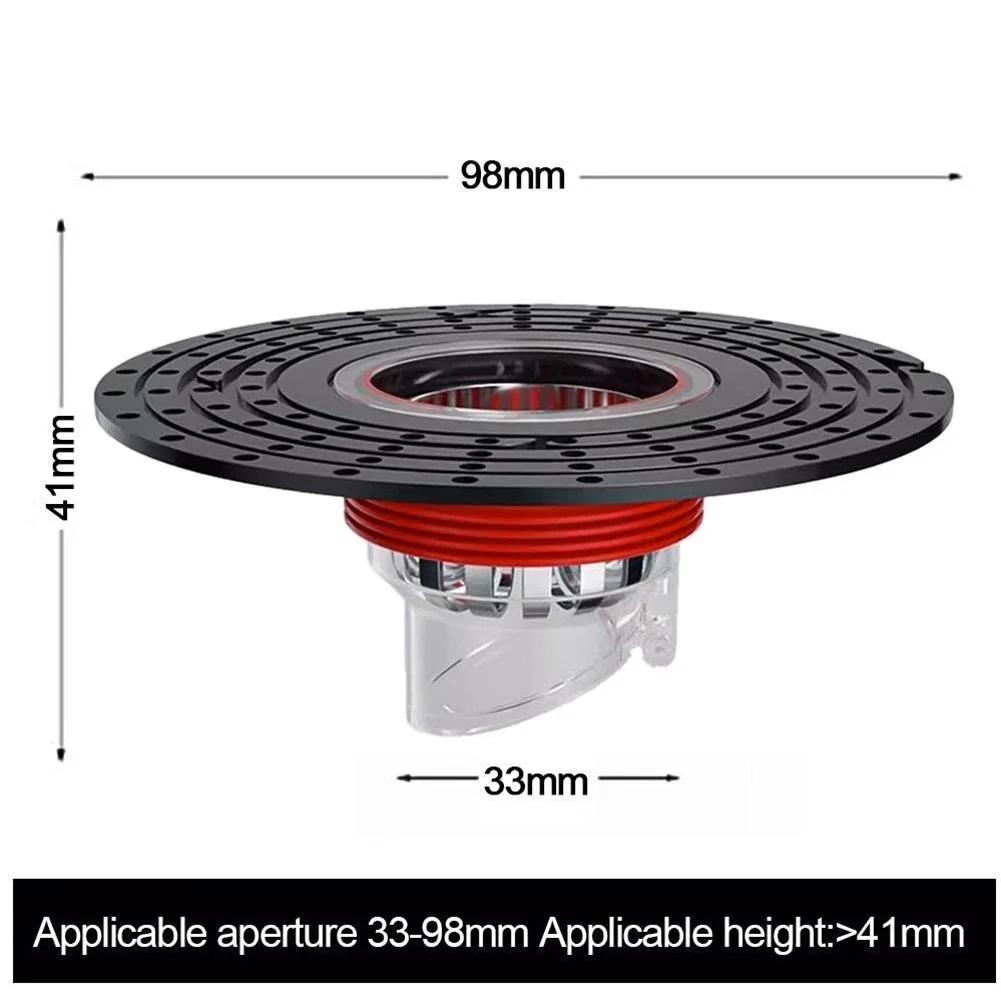 Shower Floor Drain Core Shower Floor Strainer Cover Toilet Sewer Anti-Odor Plug ABS Toilet Sewer Bathroom Accessories