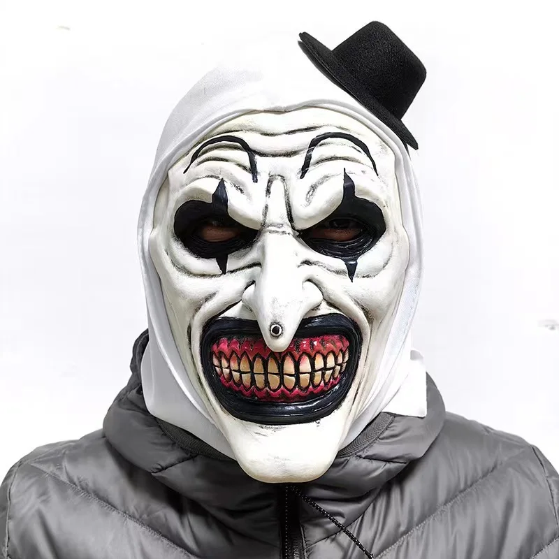 

Breaking Soul Clown Mask Headset Halloween Top Makeup Ball Horror Prop Cos
