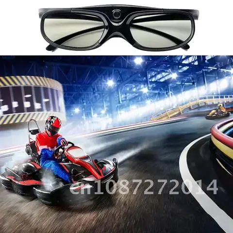 

Active Shutter Eyewear DLP Link 3D Glasses Rechargeable Glasses Circular Glasses For DLP 3D Projectors