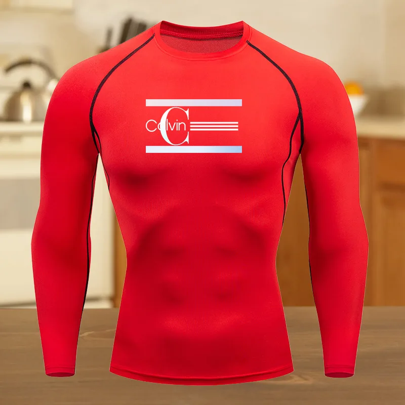 الرجال ضغط قميص الرسم الرياضة التجفيف السريع الصالة الرياضية تي شيرت اللياقة البدنية البلوز مرونة تي شيرت كامل بلايز قصيرة الأكمام تجريب