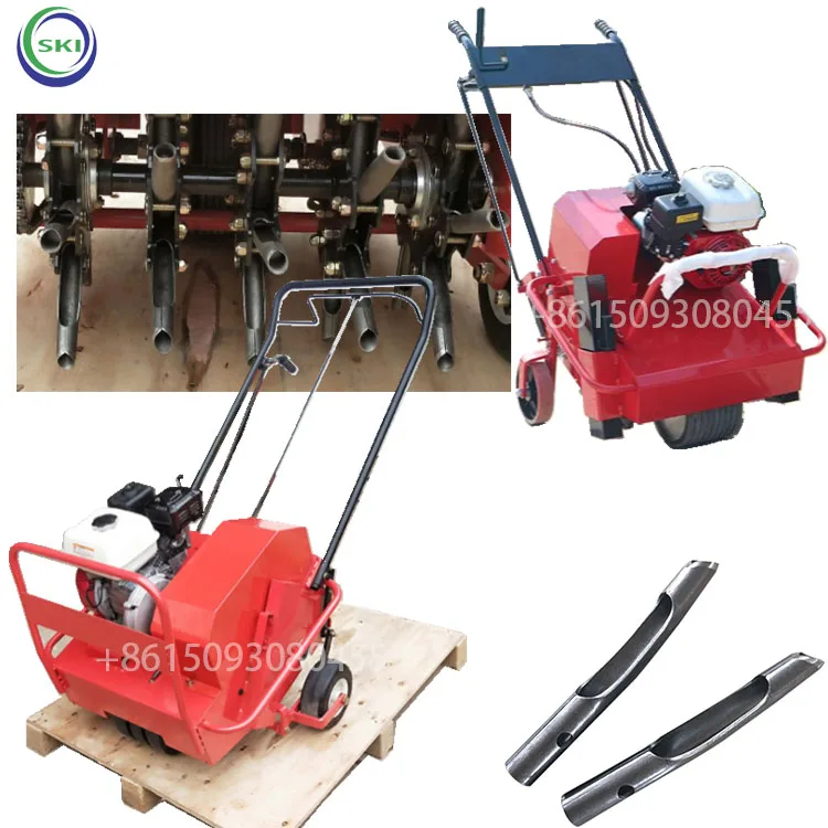 Tennis Court Lawn Air Drilling Machine Gasoline Engine Lawn Punching Machine