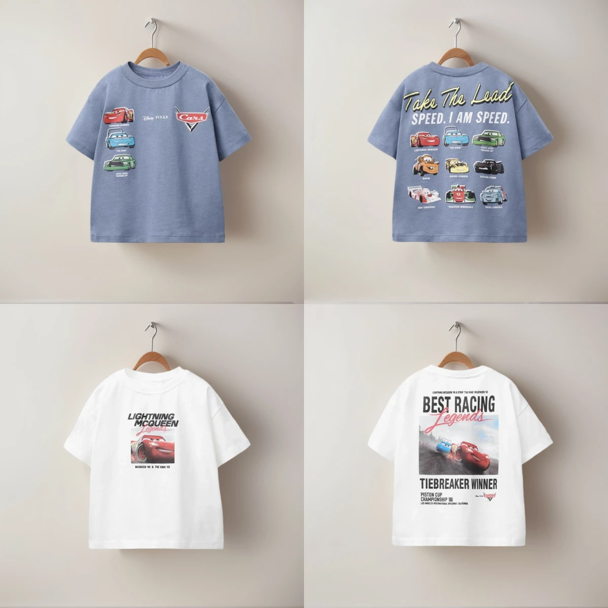 

Children Print Short-sleeved Summer Clothing For Baby Boys Fashion Simple All-match Base Shirt Casual Costume Round Neck Tops