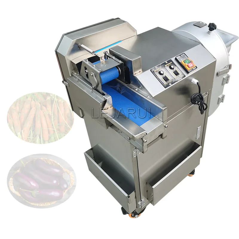 

Electric Vegetable Cutting Machine Potato Cutter Onion Slicer Machine Commercial Automatic Vegetable Cutter