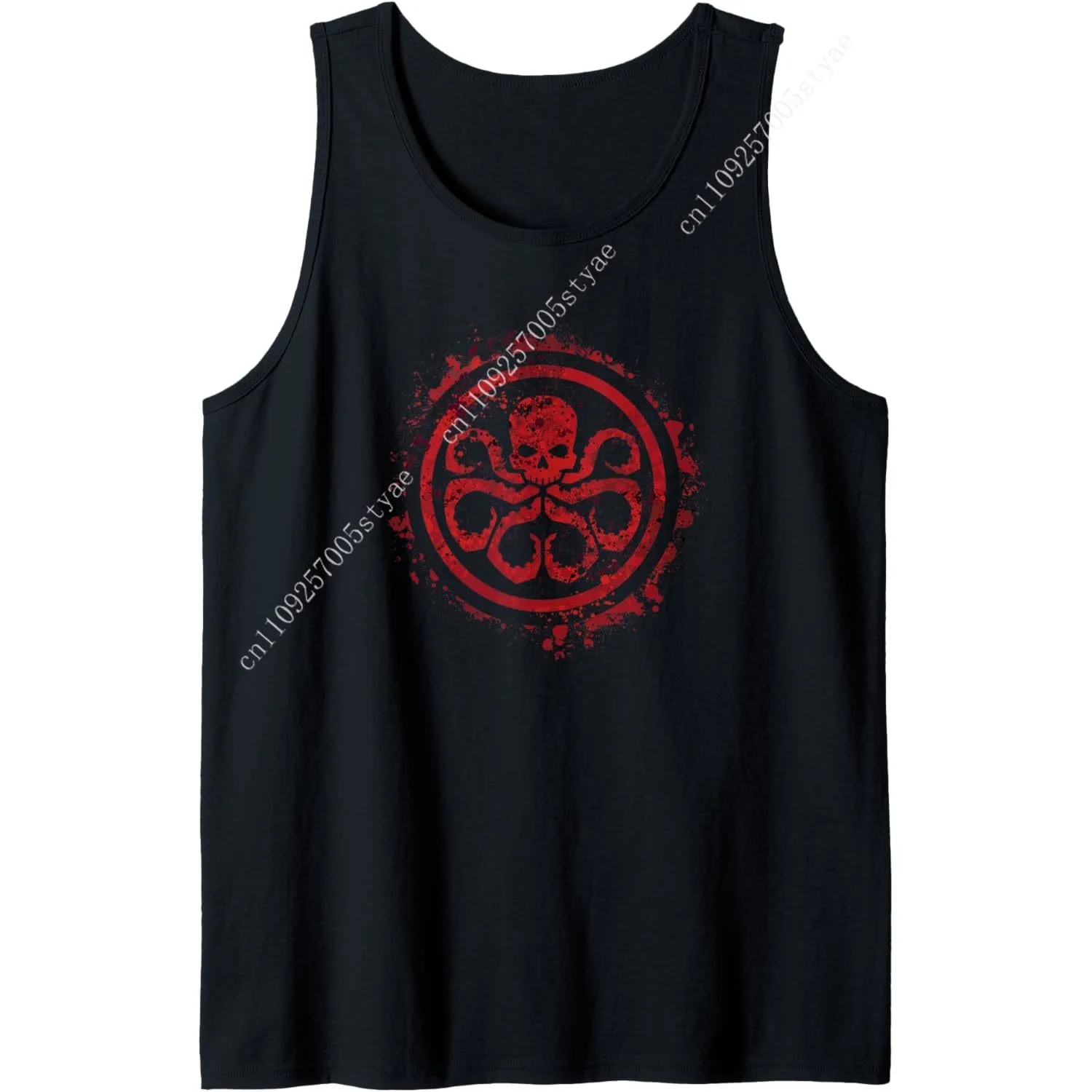

Marvel Hydra Red Paint Splatter Chest Logo Tank Top