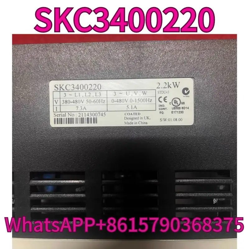 Imagem -03 - Freqüência Usado Conversor Skc3400220 2.2kw 380v