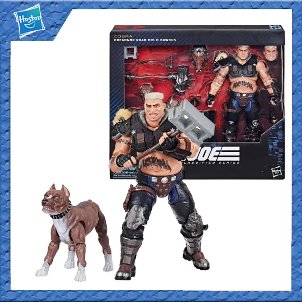 Original Hasbro Gi Joe Classified 135 Dreadnok Road Pig & Rawkus Action Figure Model Toy Hobby Gift