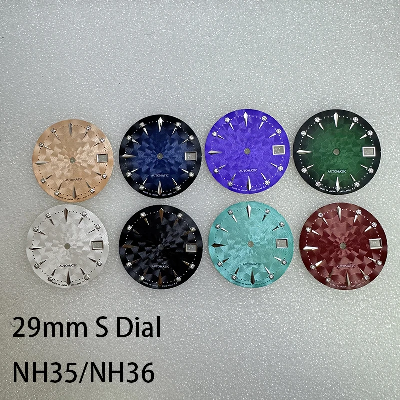 Top Watch 29mm NH35 Dial PRESAGE S Dial With Drill Cocktail Dial Fit NH35/NH36 Automatic Movements WatchMods Customized Watch