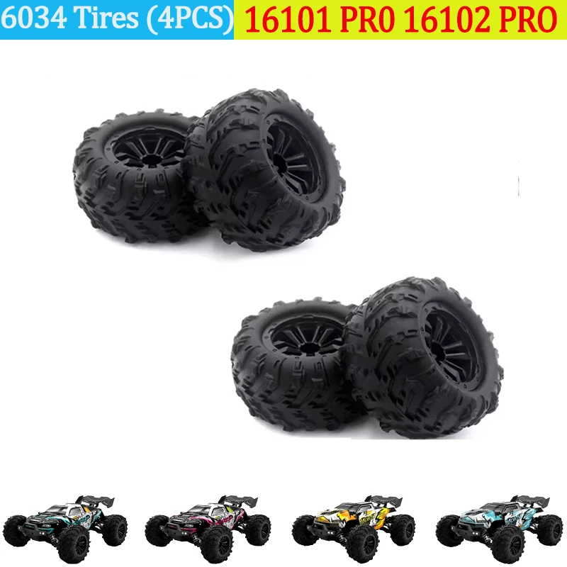 

SCY 16101 16102 16103 16104 PRO 1:16 RC Car Tire Wheel Upgrade Spare Parts Original Parts