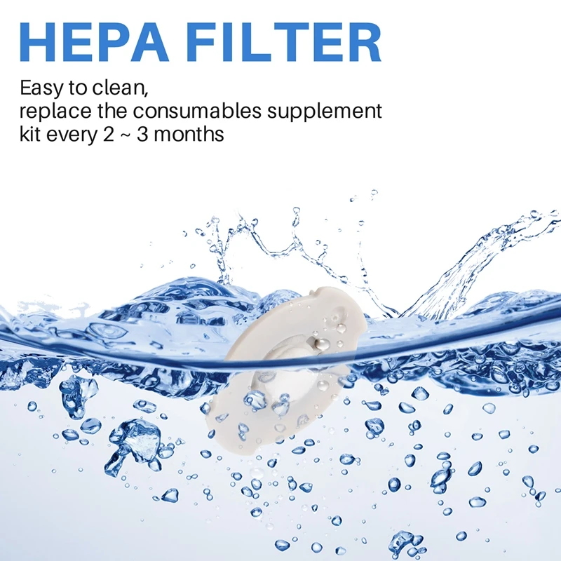 【Must-Haves】24 unids/lote para Xiaomi Roborock Robot S50 S51 repuestos de aspiradora accesorios Roborock filtro de tanque de agua