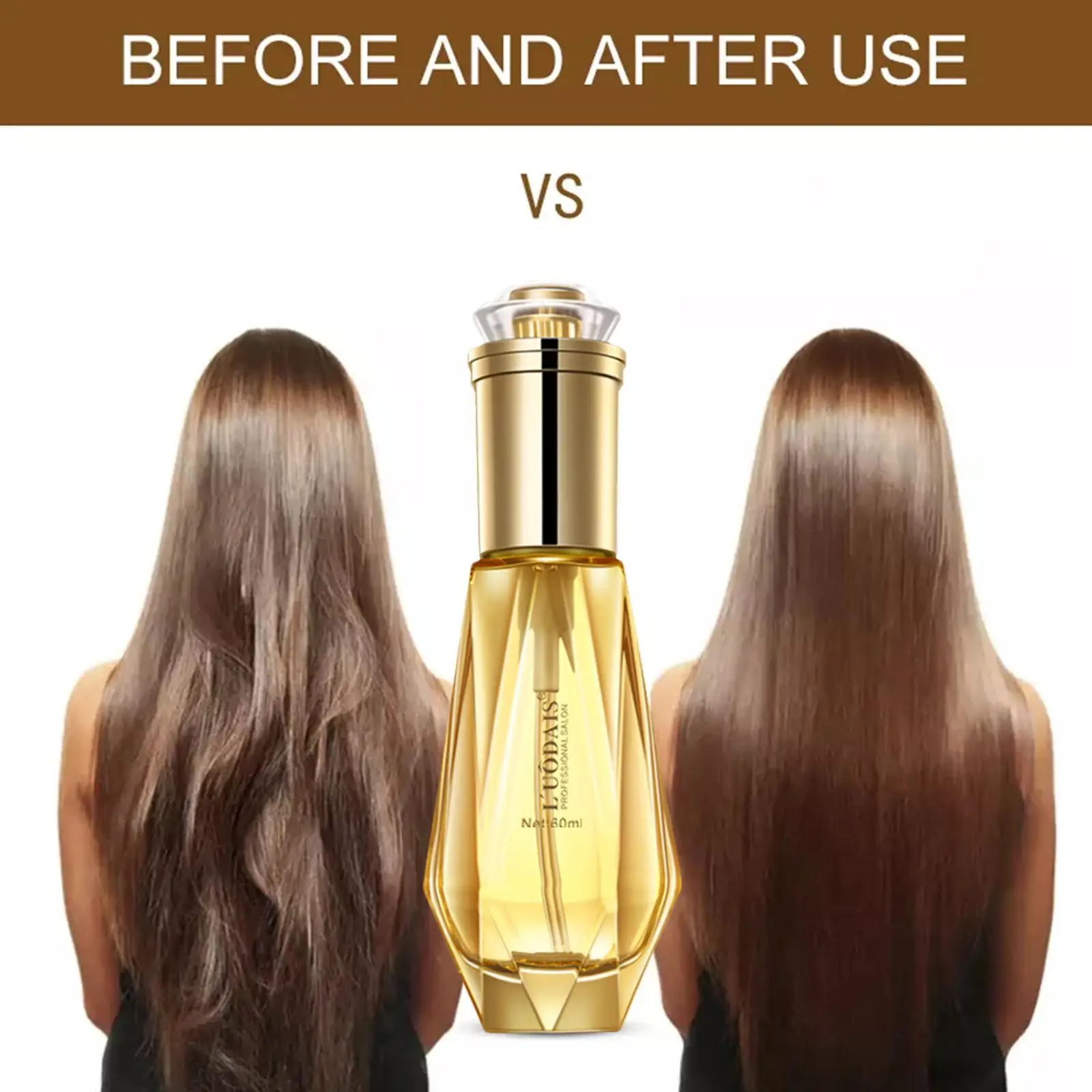 Golden Lure Pheromone Hair Oil Care Essential Long Lasting Effective Extract Anti Nourish Hair Roots Treatment Hair Care